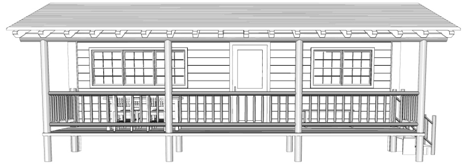 clipstudio用【3D】テラス