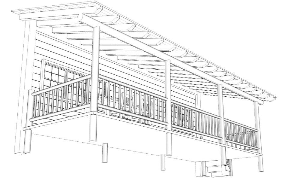 clipstudio用【3D】テラス