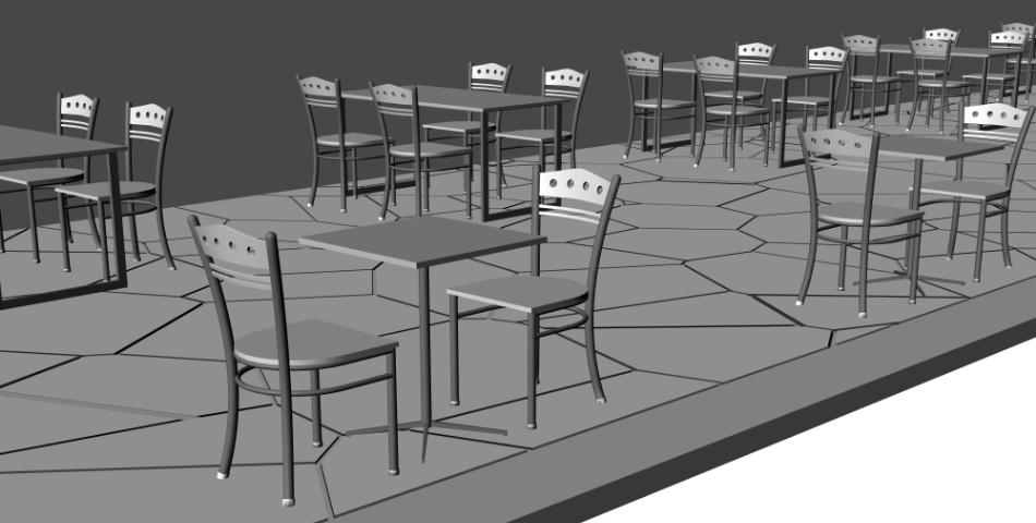 clipstudio用【3D】カフェ