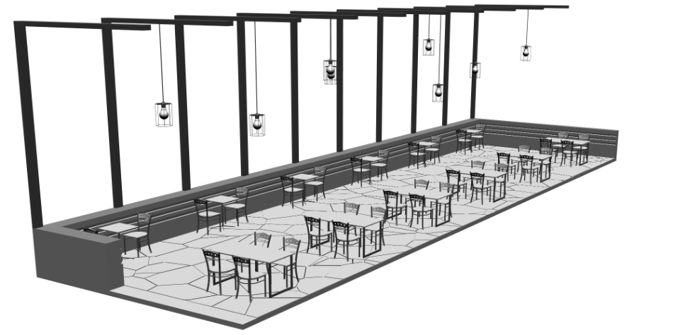 clipstudio用【3D】カフェ