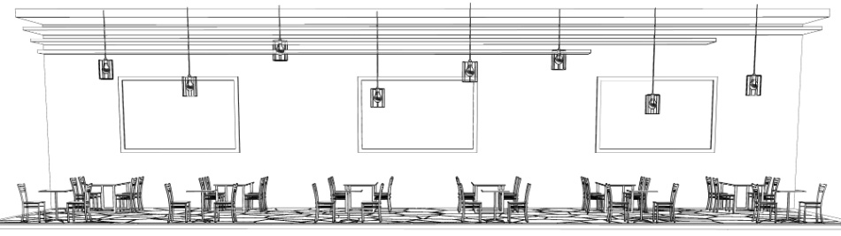clipstudio用【3D】カフェ