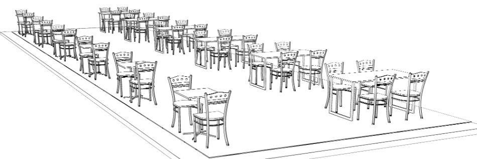 clipstudio用【3D】カフェ