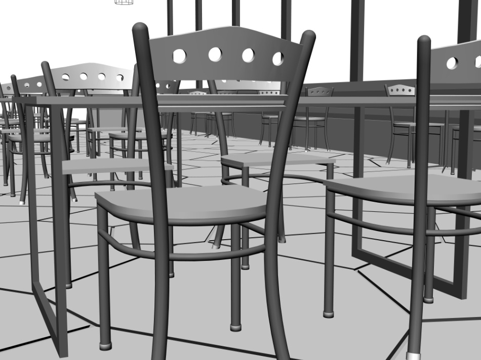 clipstudio用【3D】カフェ