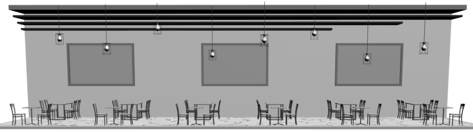 clipstudio用【3D】カフェ