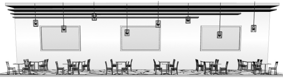 clipstudio用【3D】カフェ