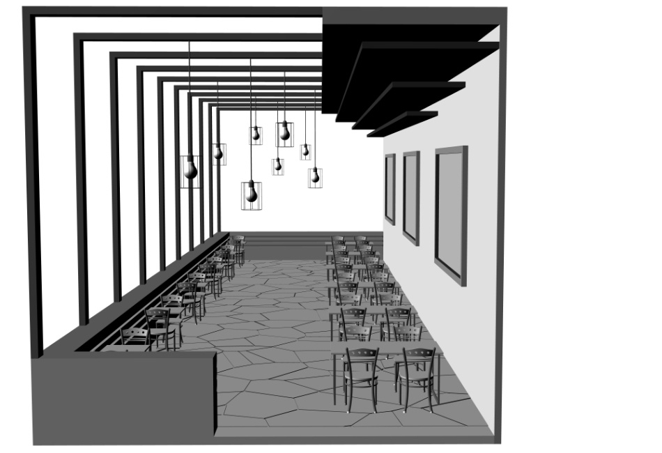 clipstudio用【3D】カフェ