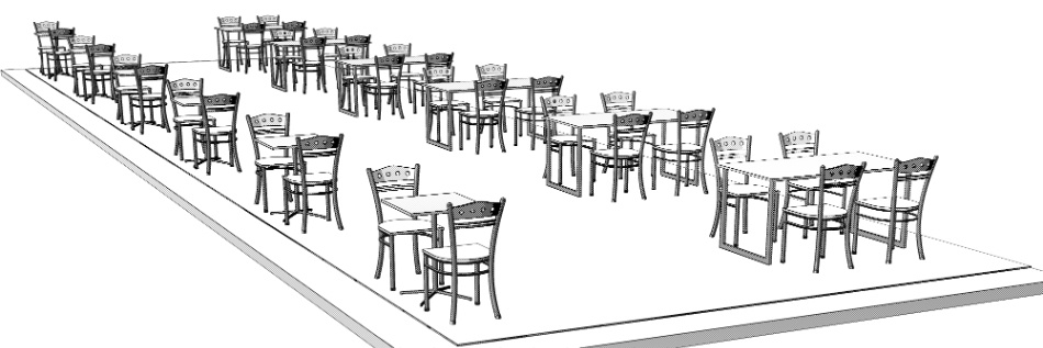 clipstudio用【3D】カフェ