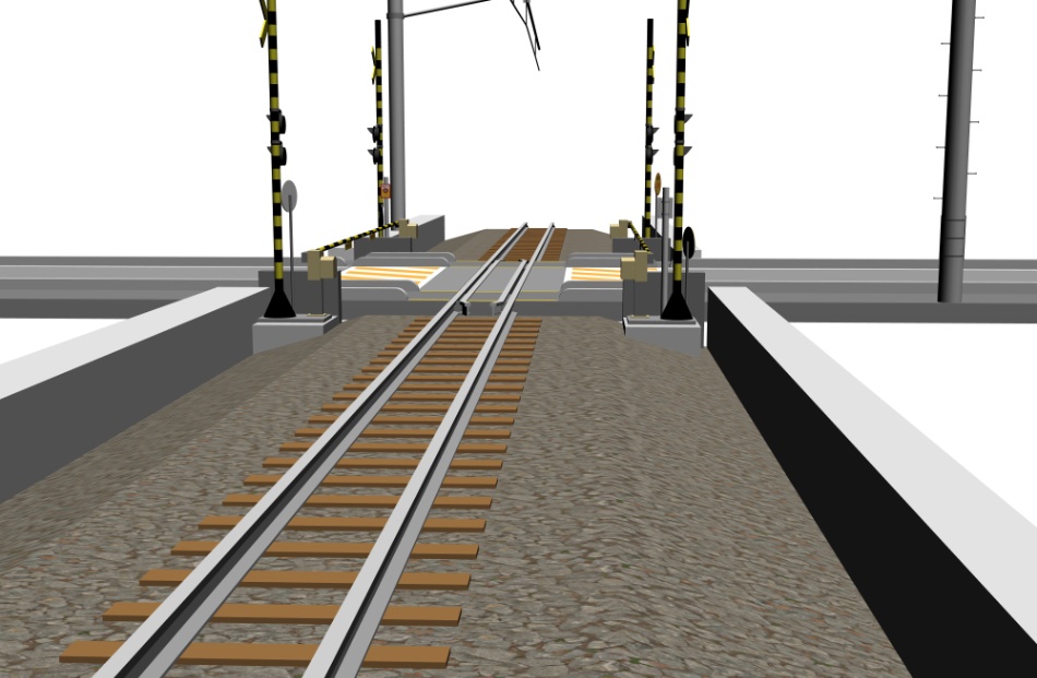 clipstudio用【3D】踏切