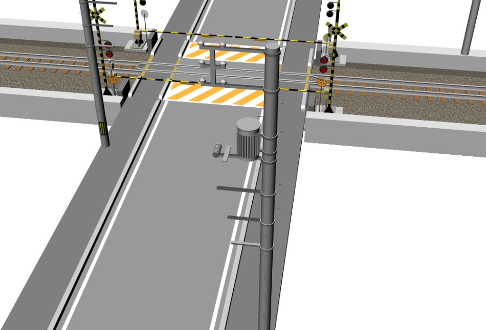 clipstudio用【3D】踏切