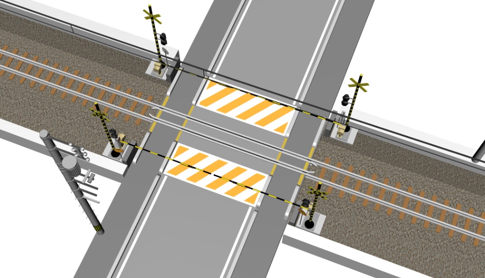 clipstudio用【3D】踏切