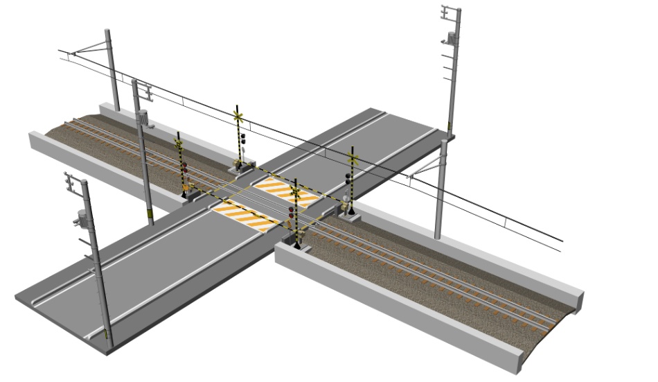 clipstudio用【3D】踏切