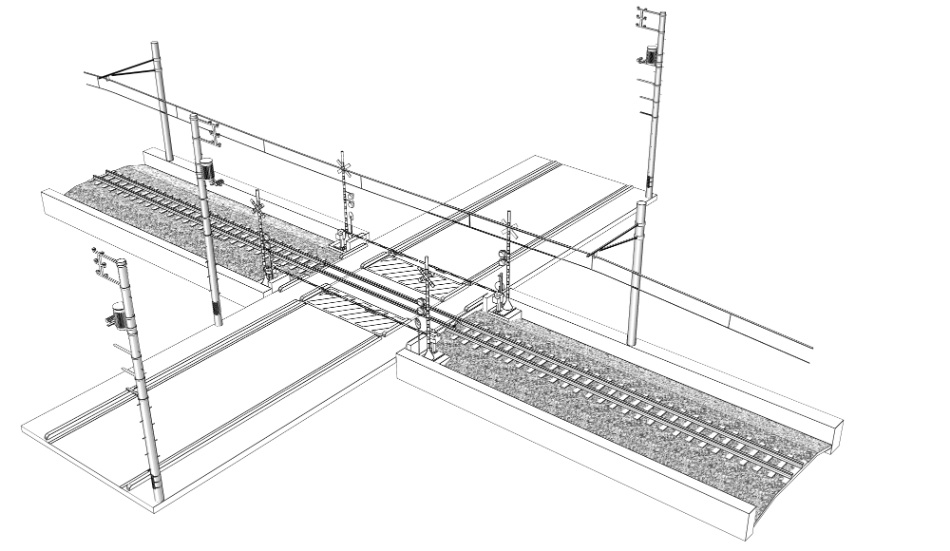 clipstudio用【3D】踏切