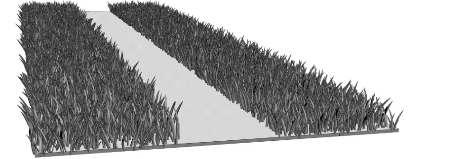 clipstudio用【3D】木道の並木道