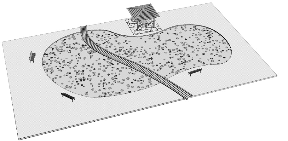 clipstudio用【3D】睡蓮の池