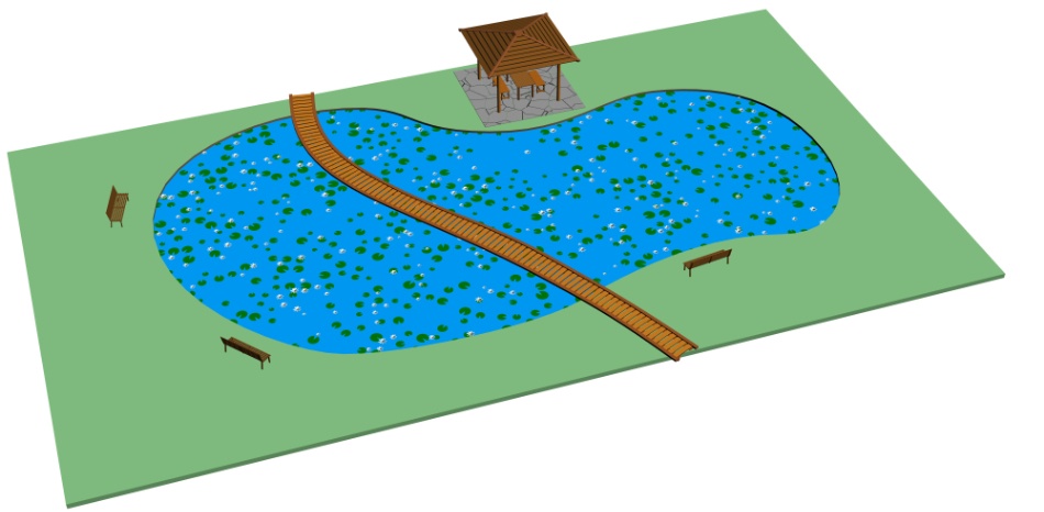 clipstudio用【3D】睡蓮の池