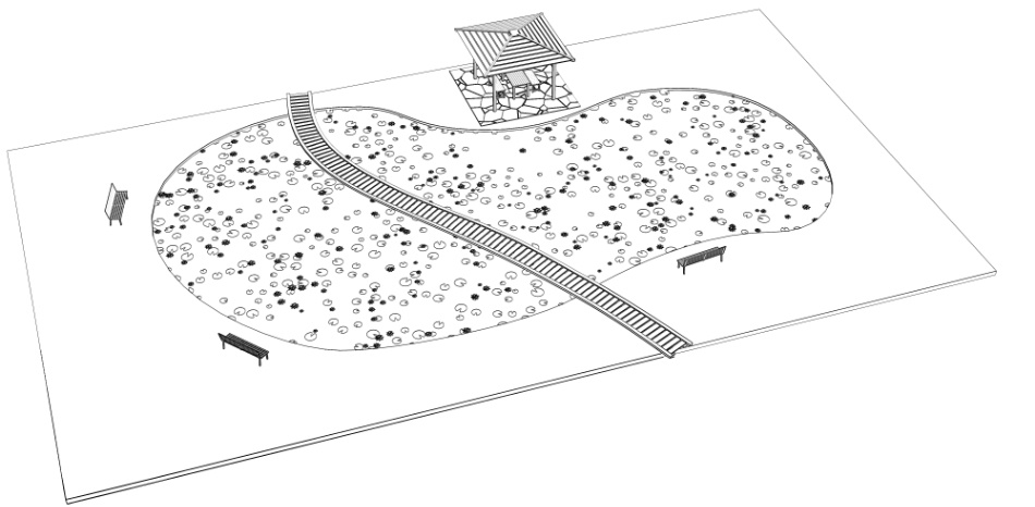 clipstudio用【3D】睡蓮の池