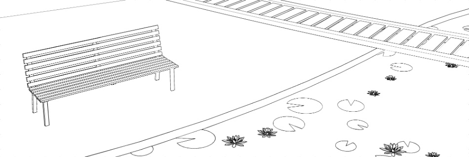 clipstudio用【3D】睡蓮の池