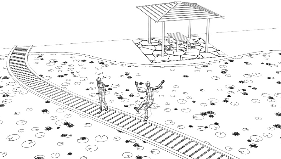 clipstudio用【3D】睡蓮の池