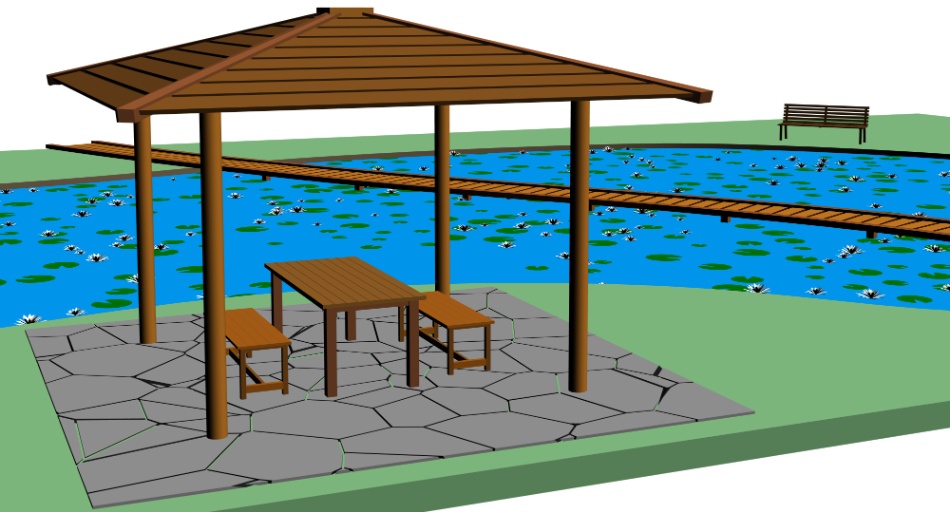 clipstudio用【3D】睡蓮の池