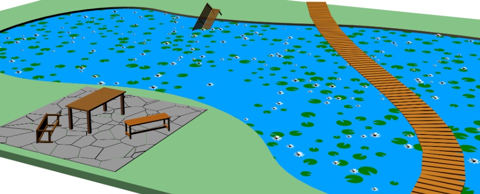 clipstudio用【3D】睡蓮の池