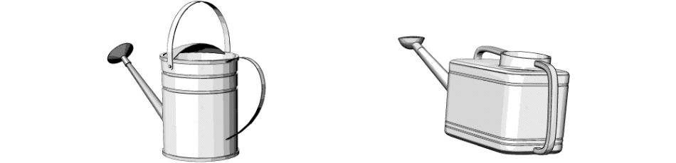 clipstudio用【3D】ジョーロ (2種類)