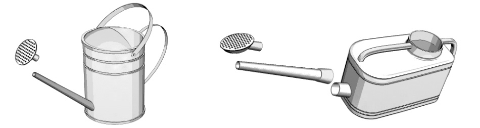 clipstudio用【3D】ジョーロ (2種類)