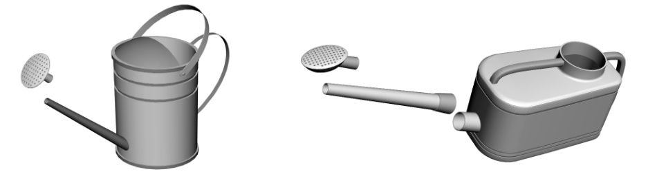 clipstudio用【3D】ジョーロ (2種類)