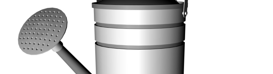 clipstudio用【3D】ジョーロ (2種類)