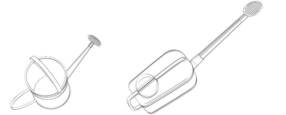 clipstudio用【3D】ジョーロ (2種類)