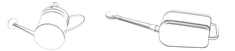 clipstudio用【3D】ジョーロ (2種類)