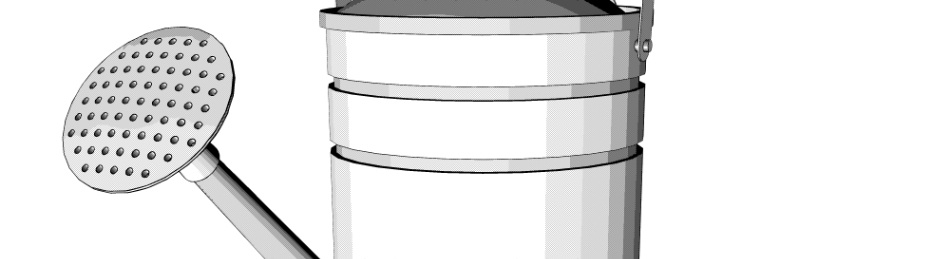 clipstudio用【3D】ジョーロ (2種類)