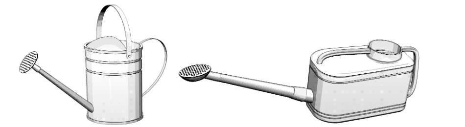 clipstudio用【3D】ジョーロ (2種類)