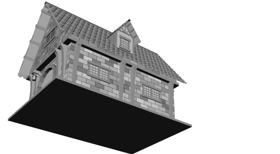 clipstudio用【3D】ファンタジーハウス4