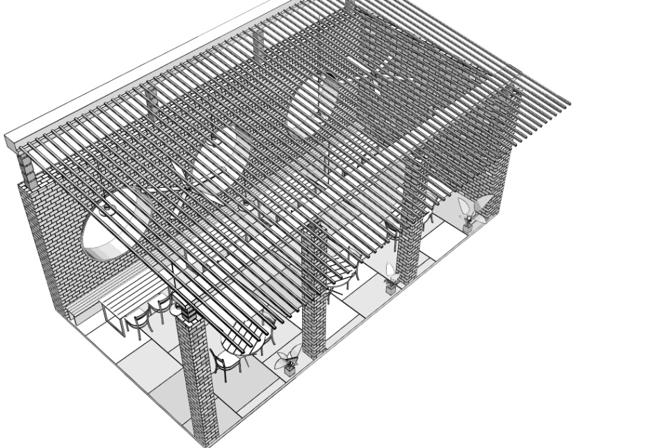 clipstudio用【3D】cafe