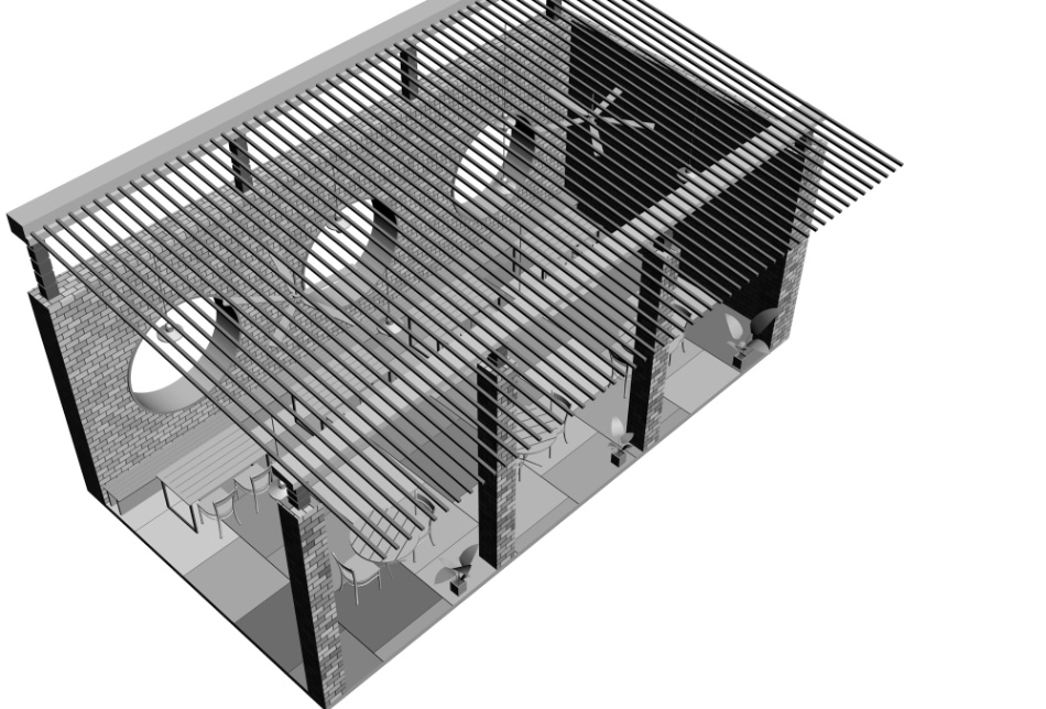 clipstudio用【3D】cafe