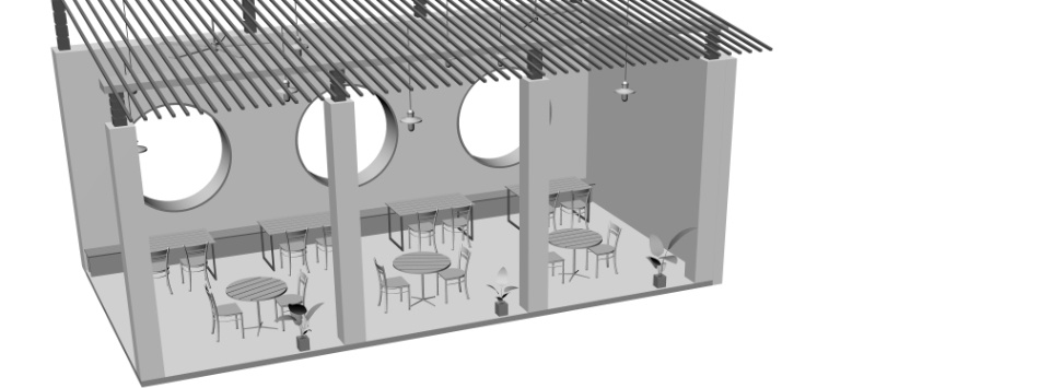 clipstudio用【3D】cafe