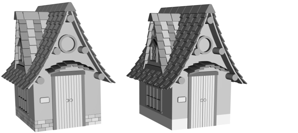 clipstudio用【3D】ファンタジーハウス5