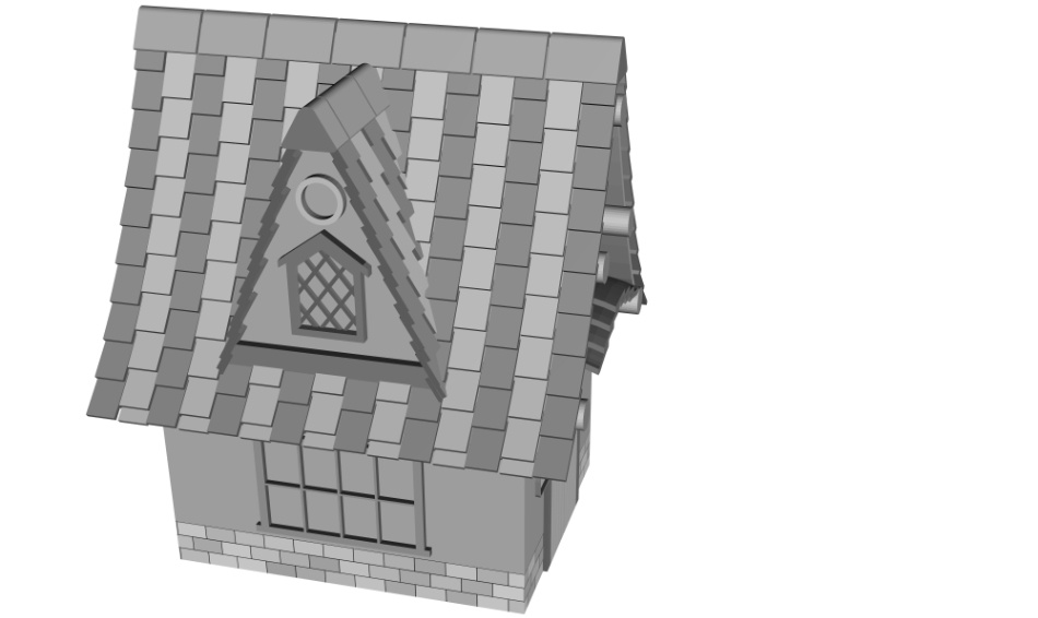 clipstudio用【3D】ファンタジーハウス5