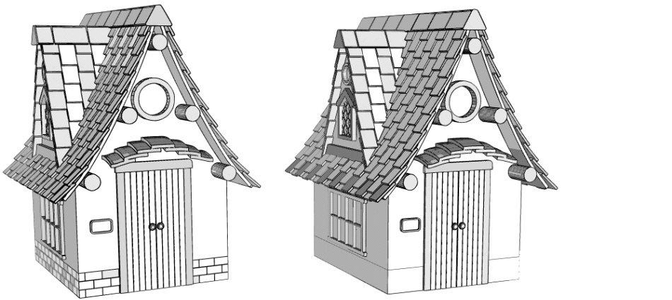 clipstudio用【3D】ファンタジーハウス5