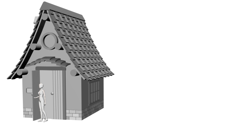 clipstudio用【3D】ファンタジーハウス5