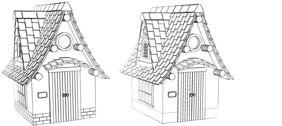 clipstudio用【3D】ファンタジーハウス5