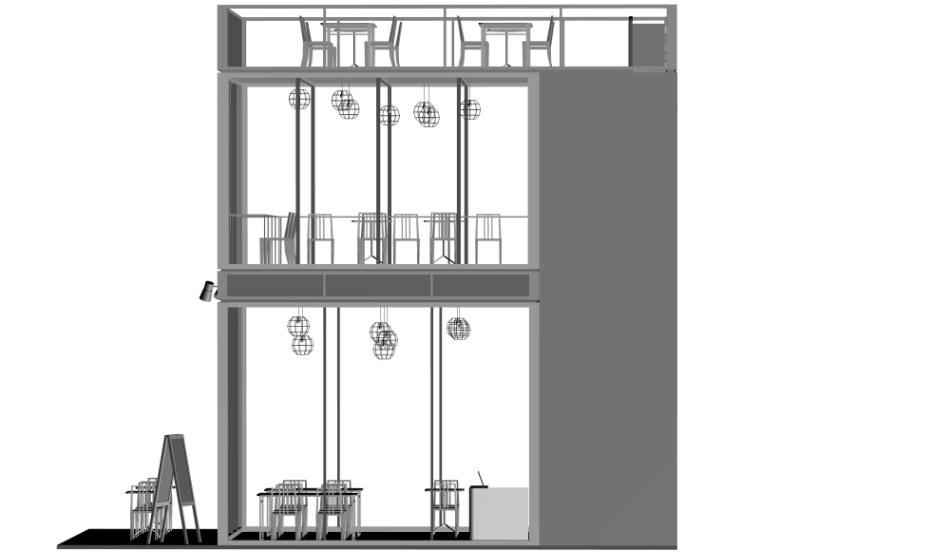 clipstudio用【3D】cafe 2