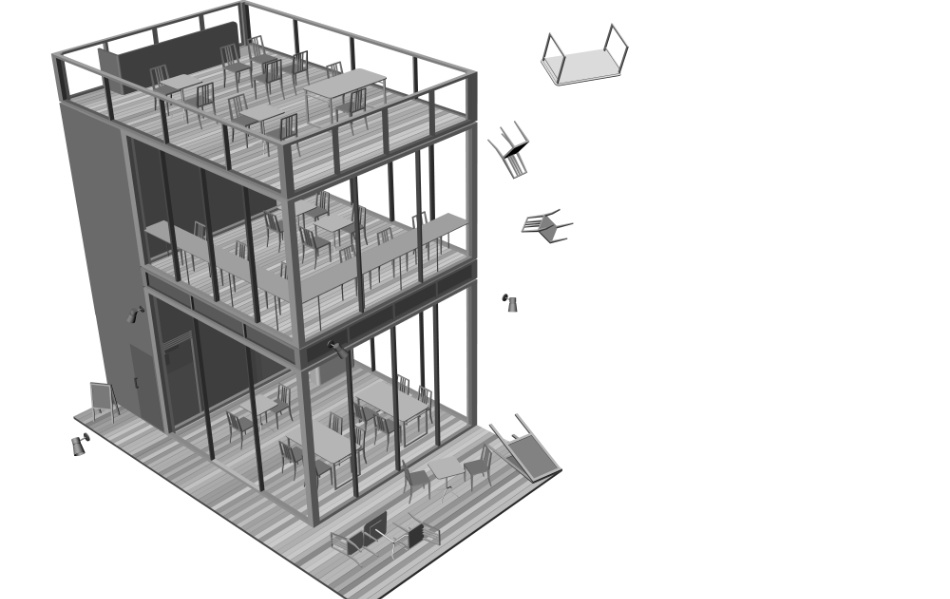clipstudio用【3D】cafe 2