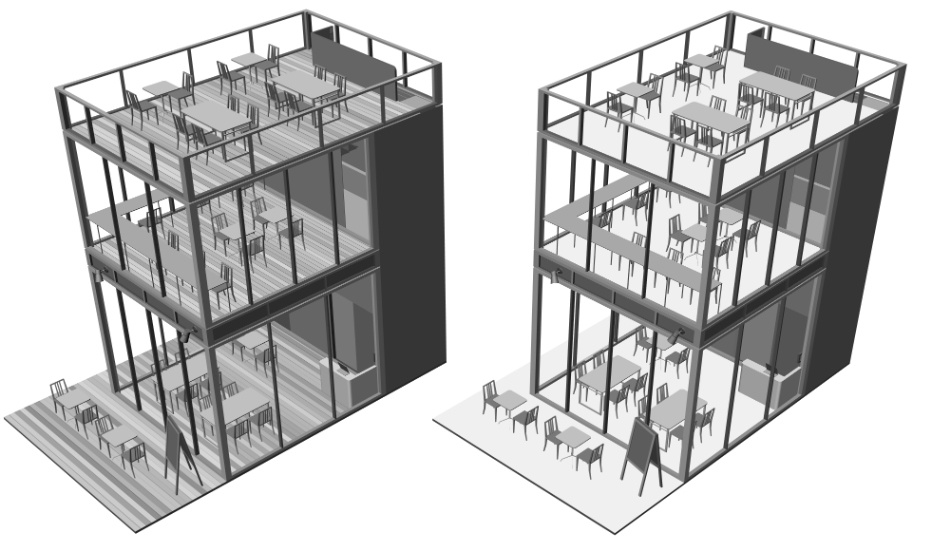 clipstudio用【3D】cafe 2