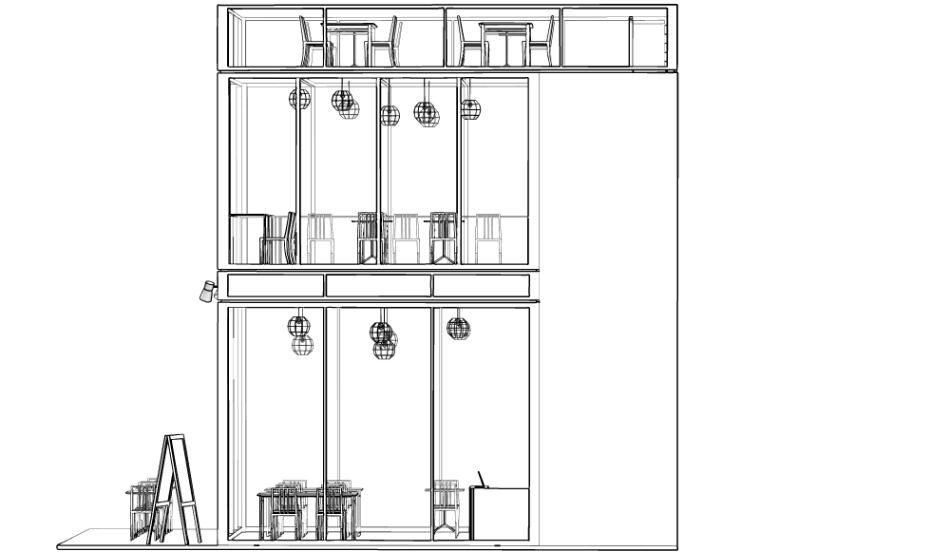 clipstudio用【3D】cafe 2