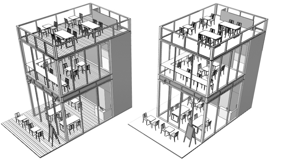 clipstudio用【3D】cafe 2