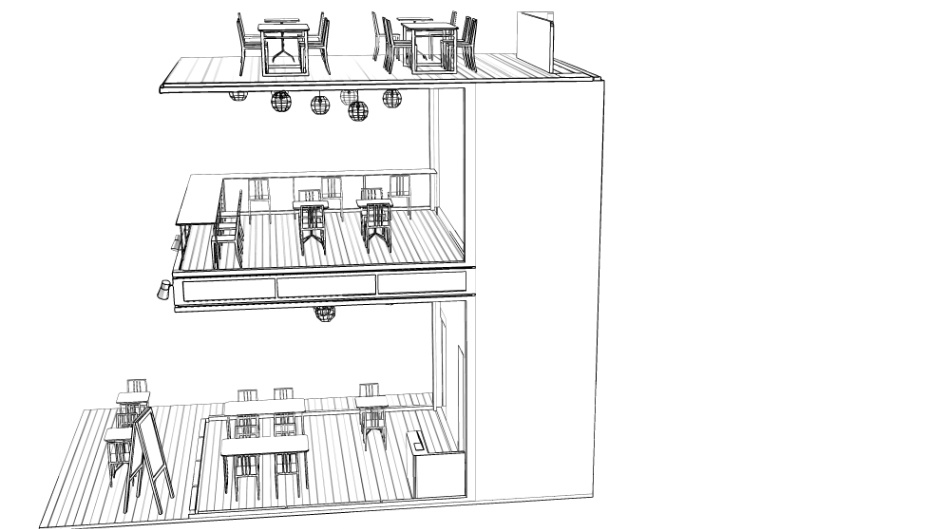 clipstudio用【3D】cafe 2