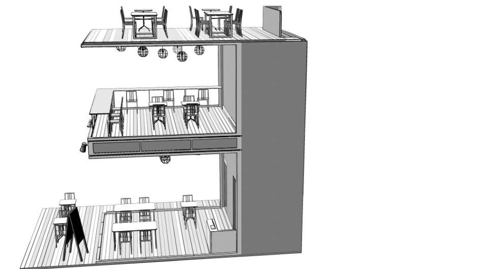 clipstudio用【3D】cafe 2