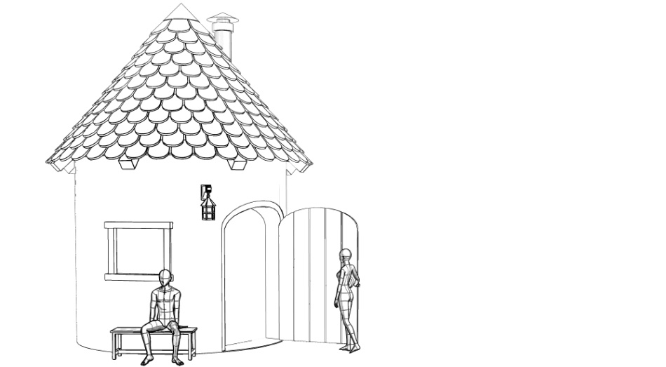 clipstudio用【3D】ファンタジーハウス6