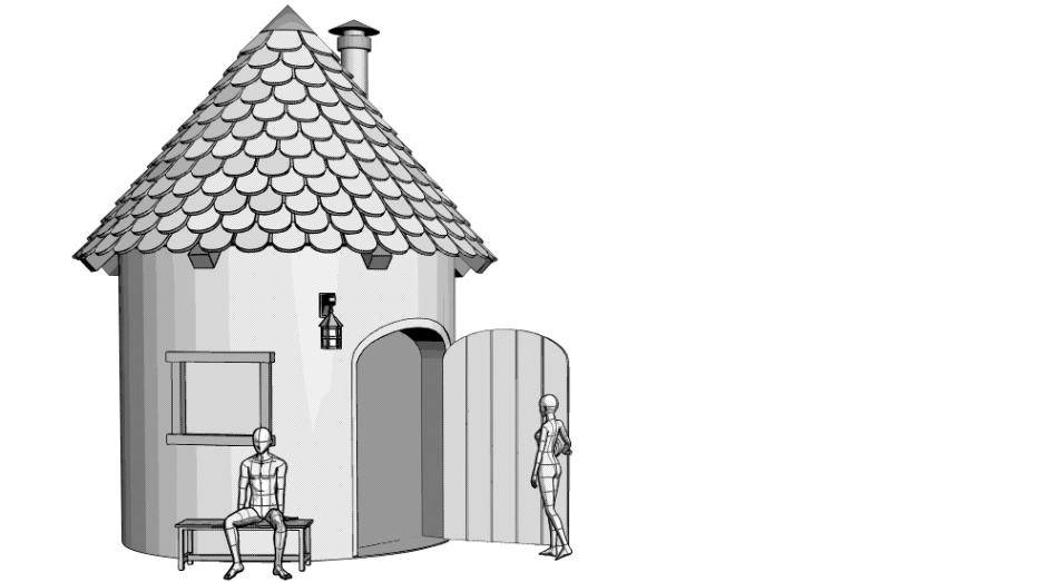 clipstudio用【3D】ファンタジーハウス6